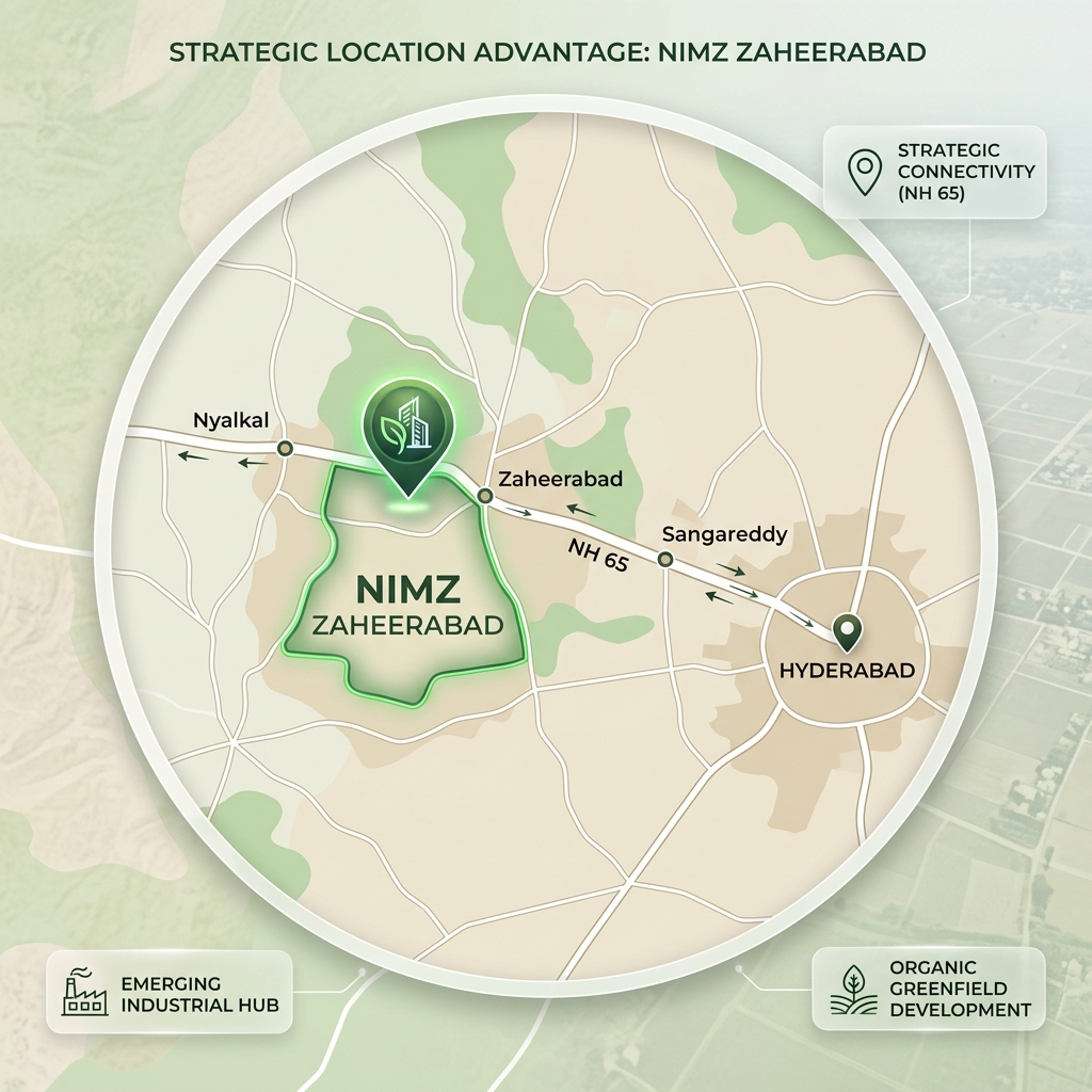 Zaheerabad NIMZ Map